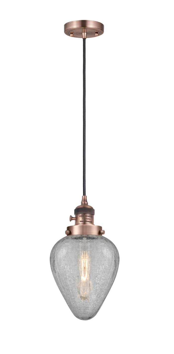 Franklin Restoration Mini Pendant Cast Brass
