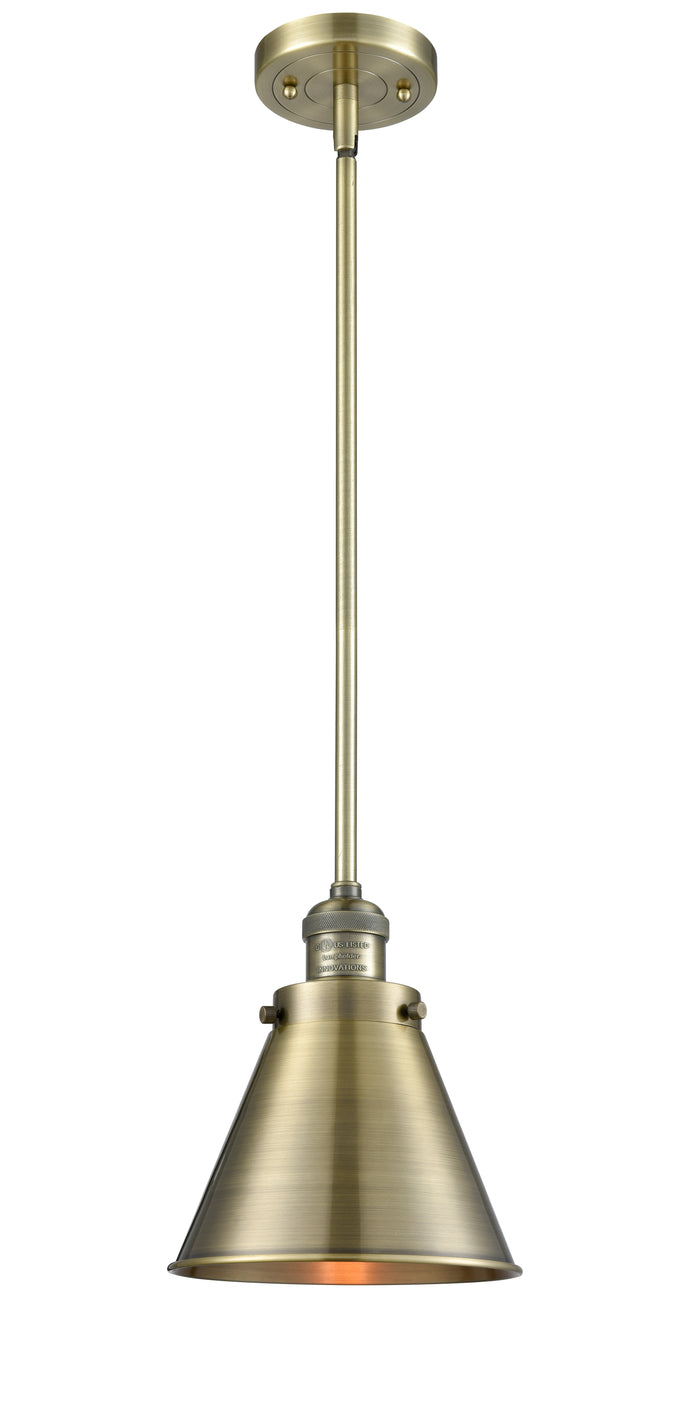 Franklin Restoration Mini Pendant Cast Brass