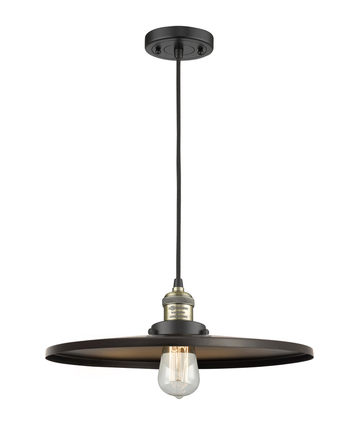 Franklin Restoration Pendant Antique Brass