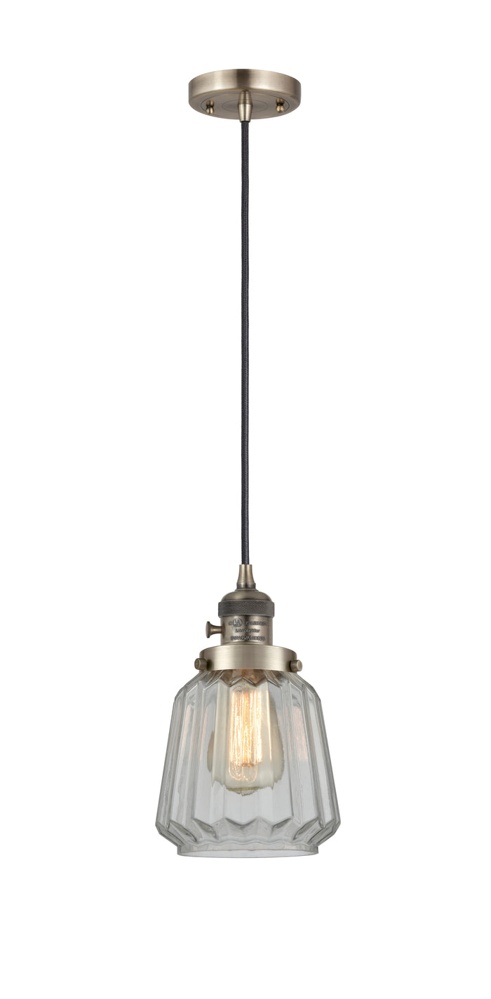 Franklin Restoration Pendant Antique Brass
