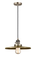 Franklin Restoration Pendant Cast Brass