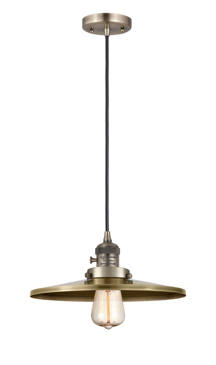Franklin Restoration Pendant Cast Brass