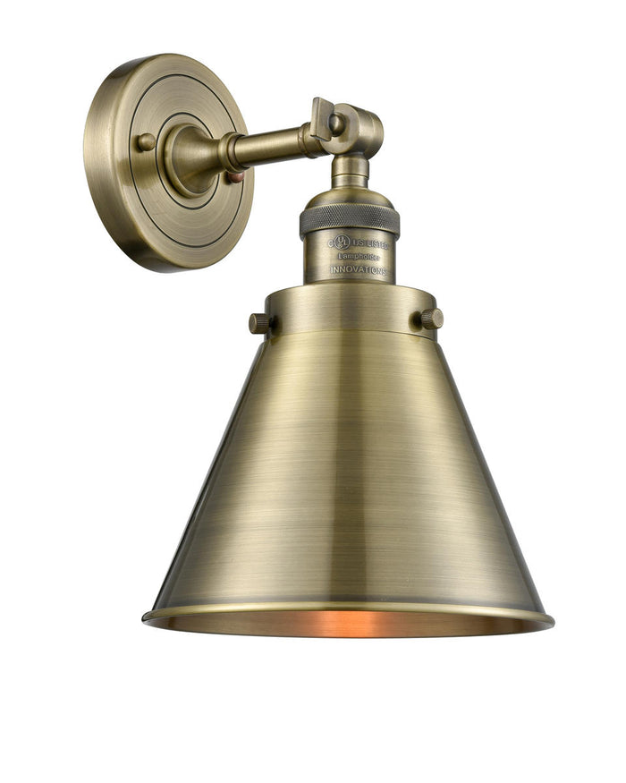 Franklin Restoration Sconce Cast Brass Steel