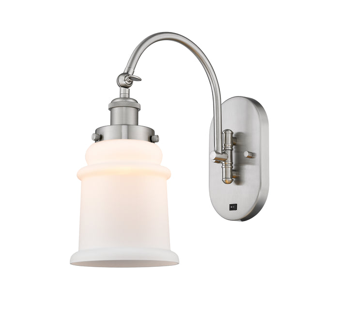 Brushed Satin Nickel / Matte White