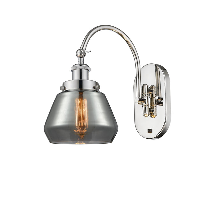Polished Nickel / Light Smoke