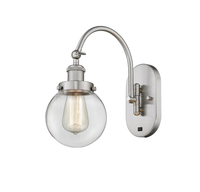 Brushed Satin Nickel / Clear