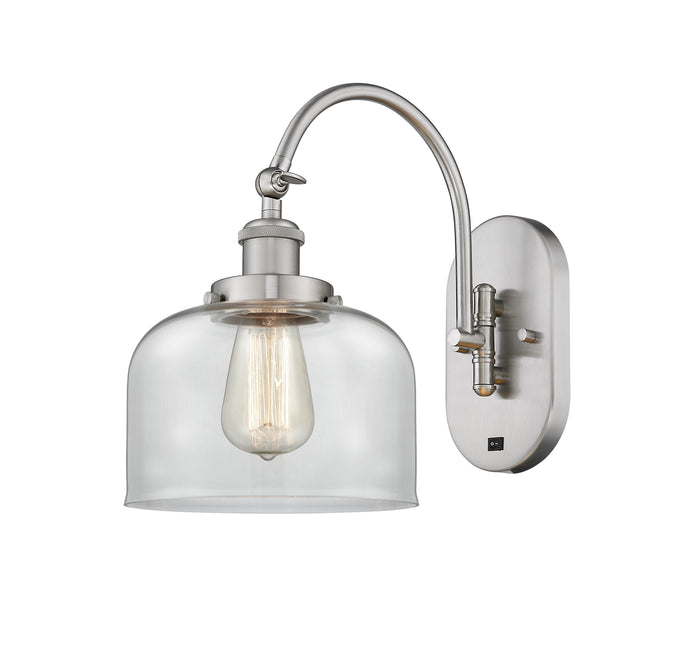 Brushed Satin Nickel / Clear