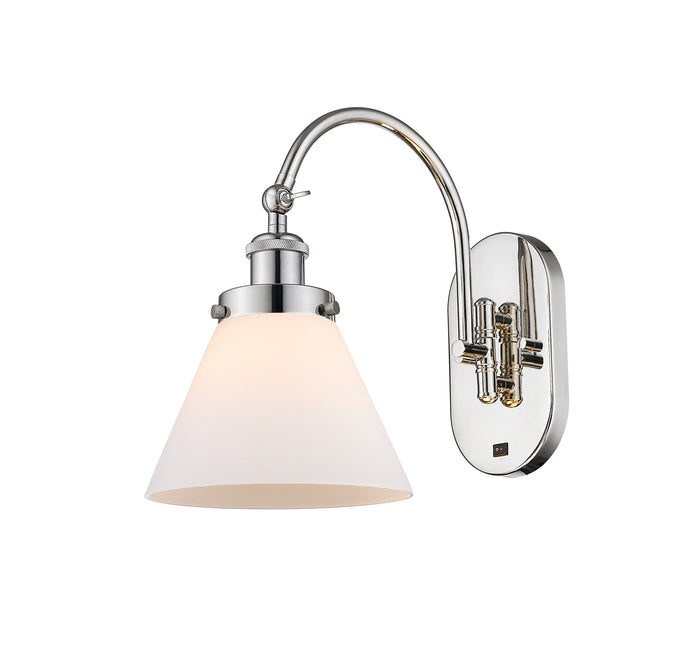 Polished Nickel / Matte White