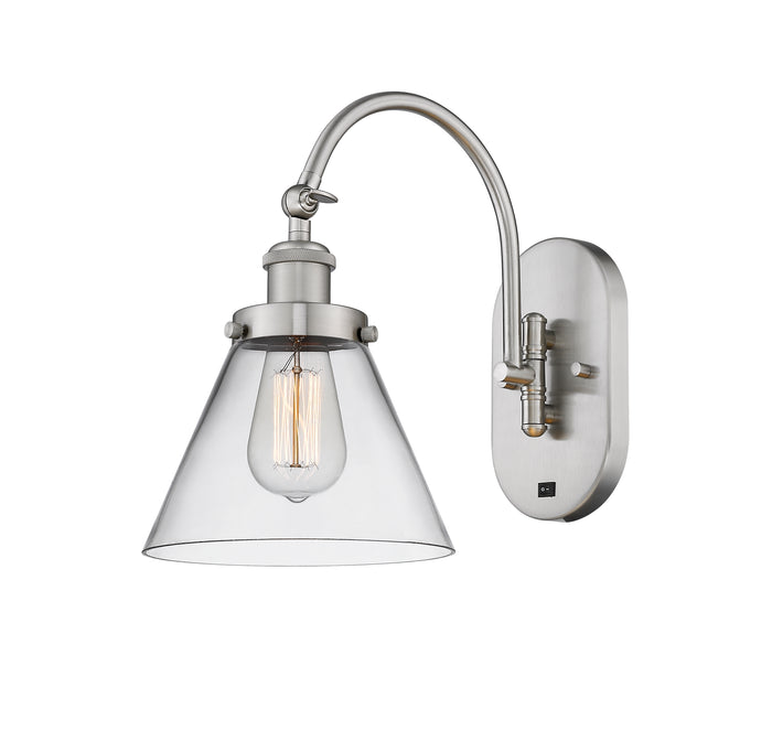 Brushed Satin Nickel / Clear