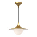 Fuji 12-in Steel Pendant