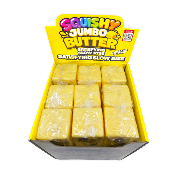 Fun Doh 10" JUMBO Butter Squish Slow Rise