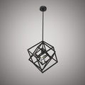 1 Lights Galaxia 1-light pendant Matte Black  Dimmable 60W