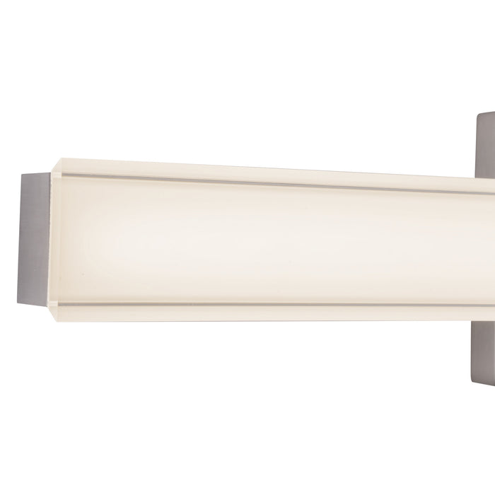 Garland 24-in Aluminum Steel Acrylic Wall Sconce