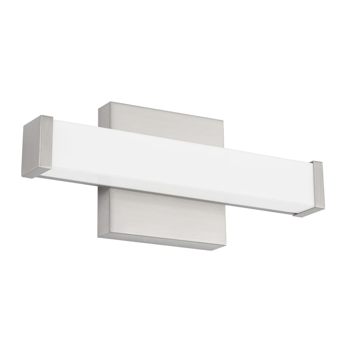Geri 12-in Aluminum Steel Acrylic Wall Sconce