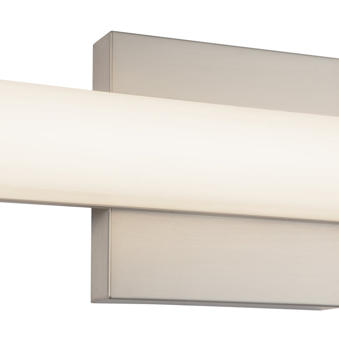 Geri 18-in Aluminum Steel Acrylic Wall Sconce