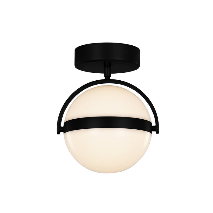 globo-7-in-steel-flush-mount