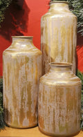 Gold vases