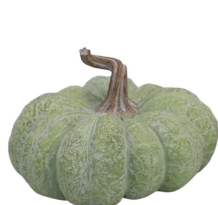 Green 5" Flat Pumpkin