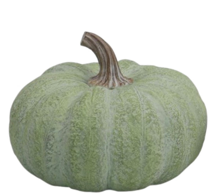 Green 7" Flat Pumpkin