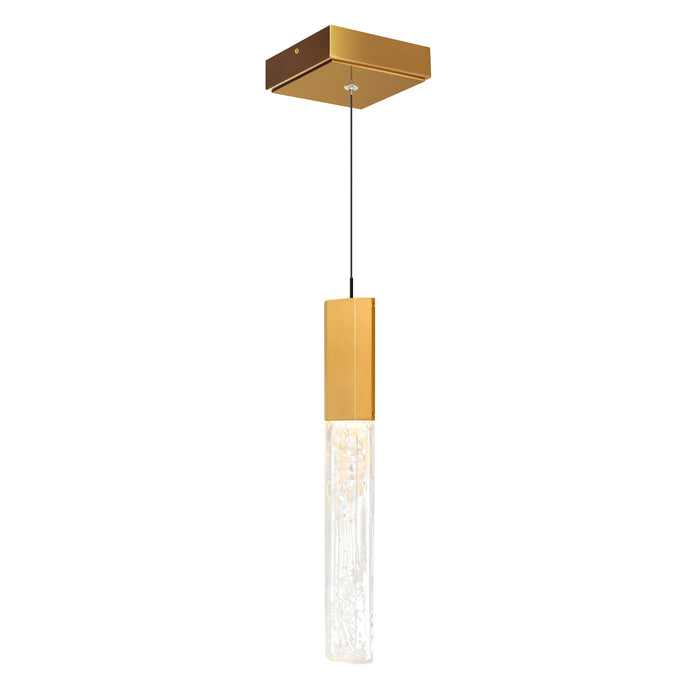 Greta Pendants LED Brass Glass Adjustable