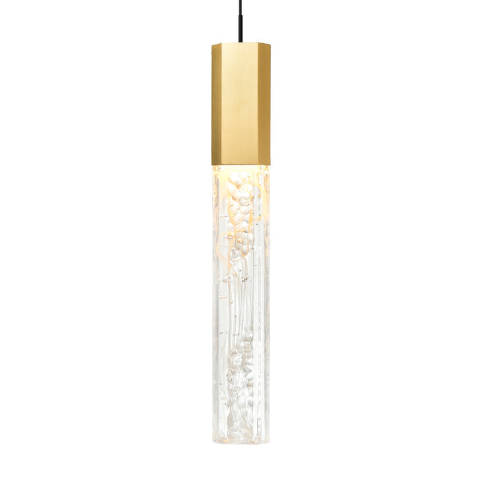 Greta Pendants LED Brass Glass Adjustable
