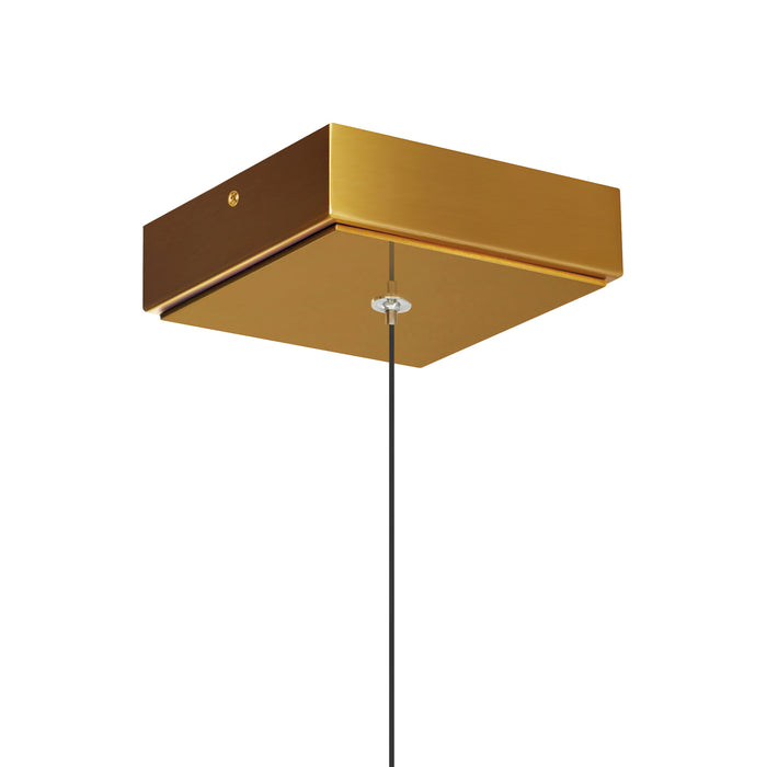 Greta Pendants LED Brass Glass Adjustable