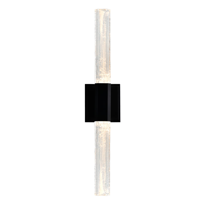 Greta Vanity Lights Integrated LED Black Finish