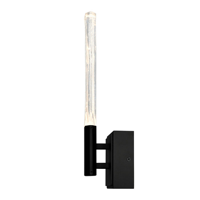 Greta Wall Lights Integrated LED Black Metal