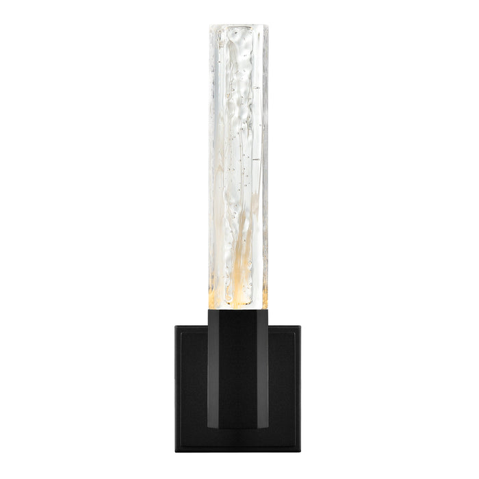 Greta Wall Lights Integrated LED Black Metal