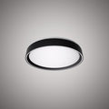 Halo 13-in Flush Mount Black outside/Black Inside  Dimmable 25W