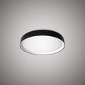 Halo 13-in Flush Mount Black Outside/White Inside  Dimmable 25W