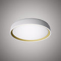 Halo 15-in Flush Mount White Outside/Gold inside  Dimmable 37W
