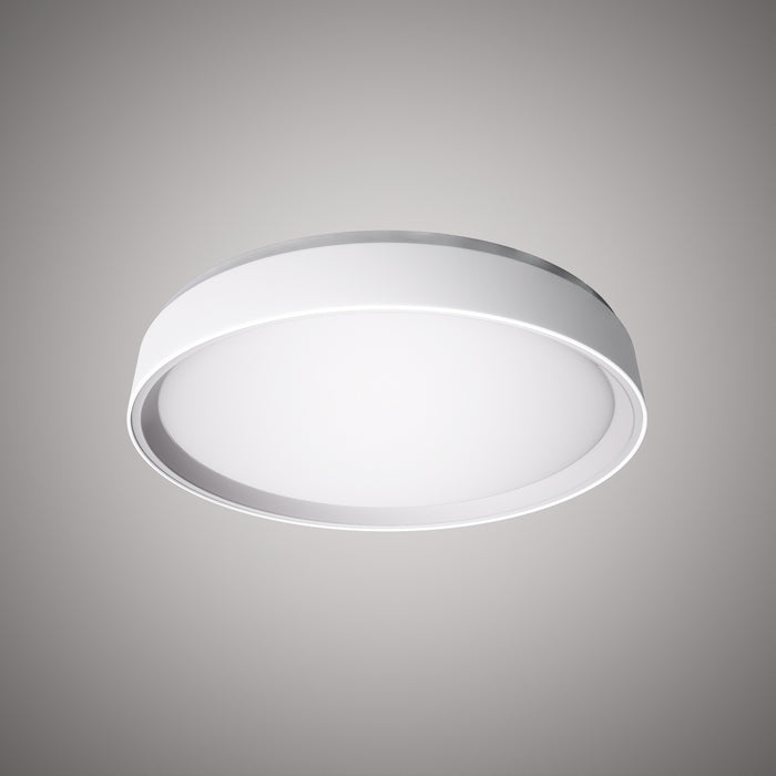 Halo 15-in Flush Mount White Outside/White Inside  Dimmable 37W