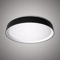 Halo 20-in Flush Mount Black Outside/White Inside  Dimmable 45W