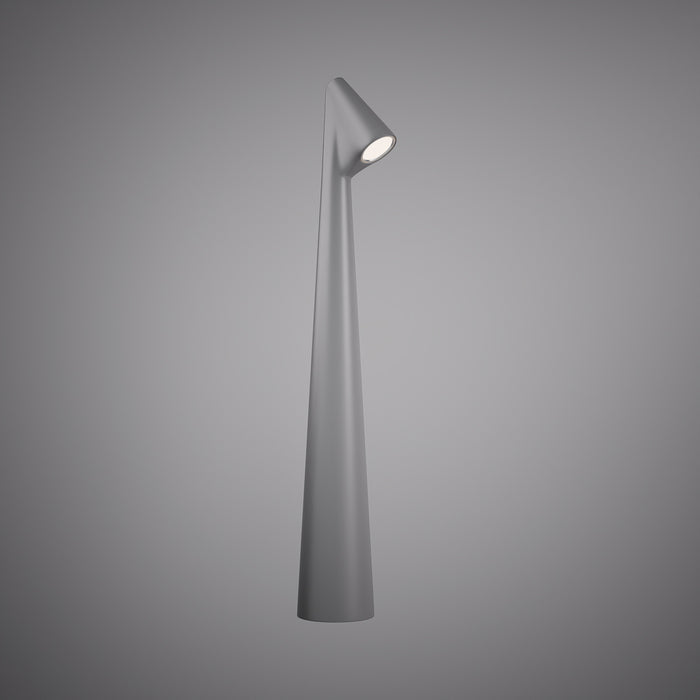 Handsmade portable lamp 
 Grey   Dimmable