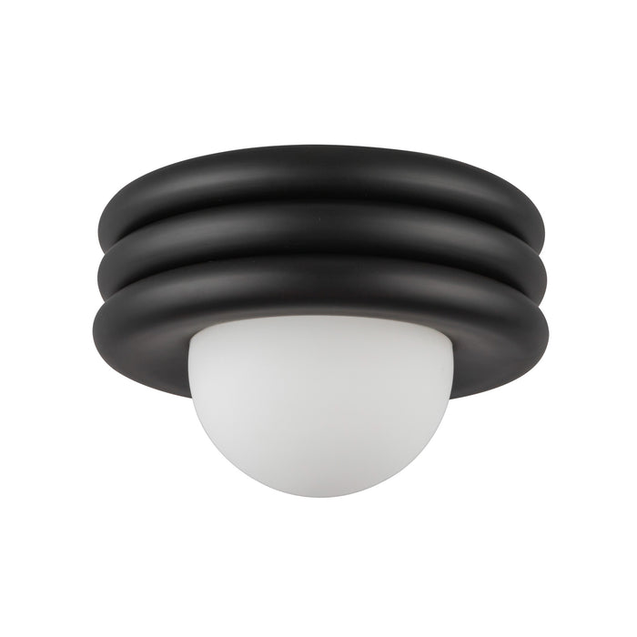 Harvey 12-in Aluminum Semi-Flush Mount