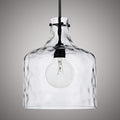 1 Lights Hazel 16-in Pendant Matte Black  Dimmable 60W