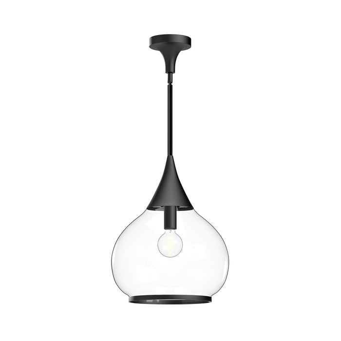 Hazel 14-in Steel Pendant