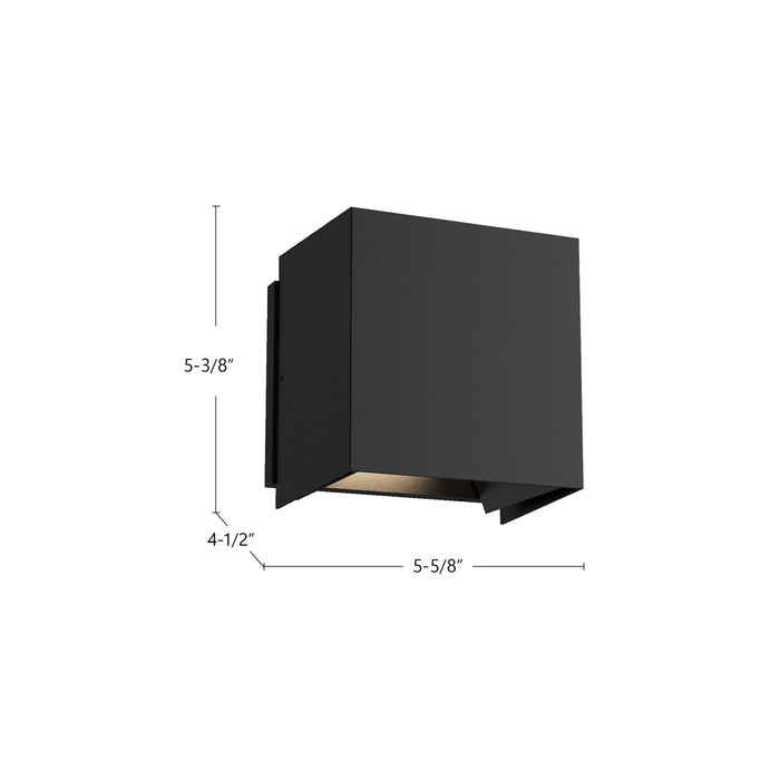 Helsinki 6-in Aluminum Outdoor Wall Sconce