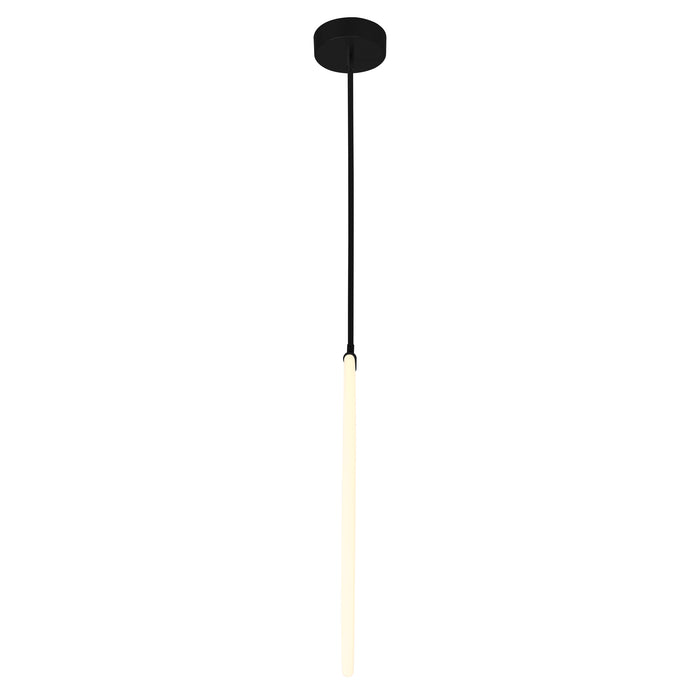 Hoops Chandeliers 24in Black LED