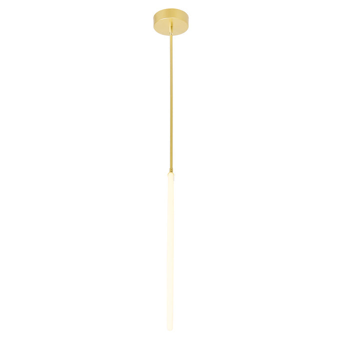 Hoops Chandeliers Satin Gold 24in LED