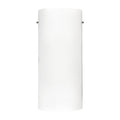 Hudson 13-in Steel Brushed Nickel/Chrome Wall Sconce