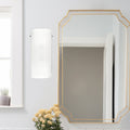 Hudson 13-in Steel Opal Wall Sconce