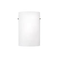 Hudson 9-in Steel Brushed Nickel/Chrome Wall Sconce