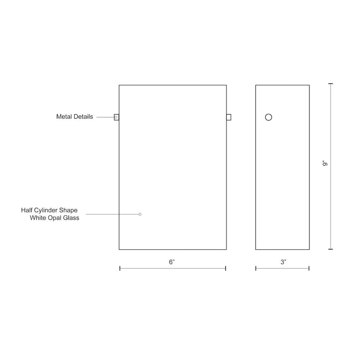Hudson 9-in Steel Brushed Nickel/Chrome Wall Sconce