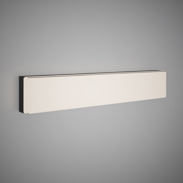 Inline 24-in Wall/Vanity Light Black  Dimmable 24W