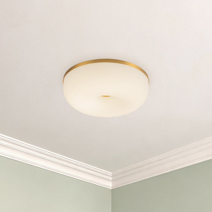 Jada 12-in Steel Flush Mount