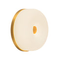 Brushed Gold/Opal Glass