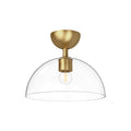 Jude 12-in Steel Semi-Flush Mount