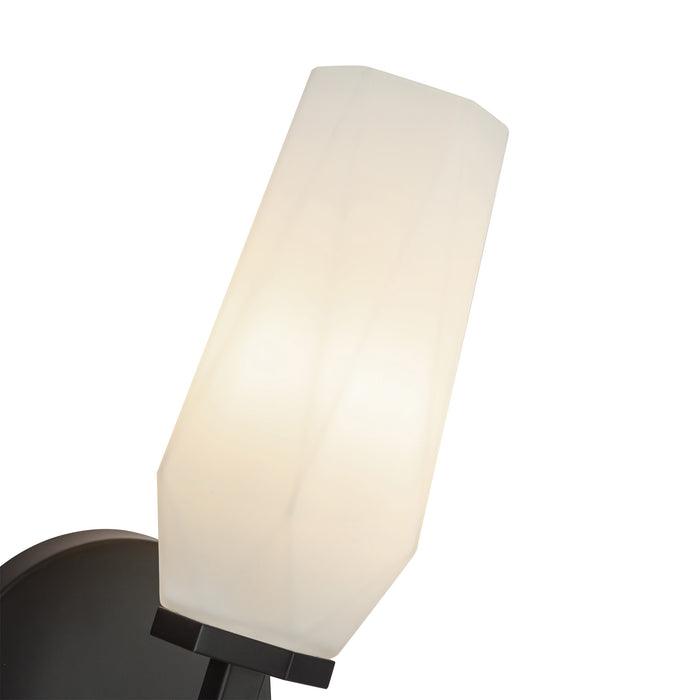 Krysta 10-in Steel Vanity Light